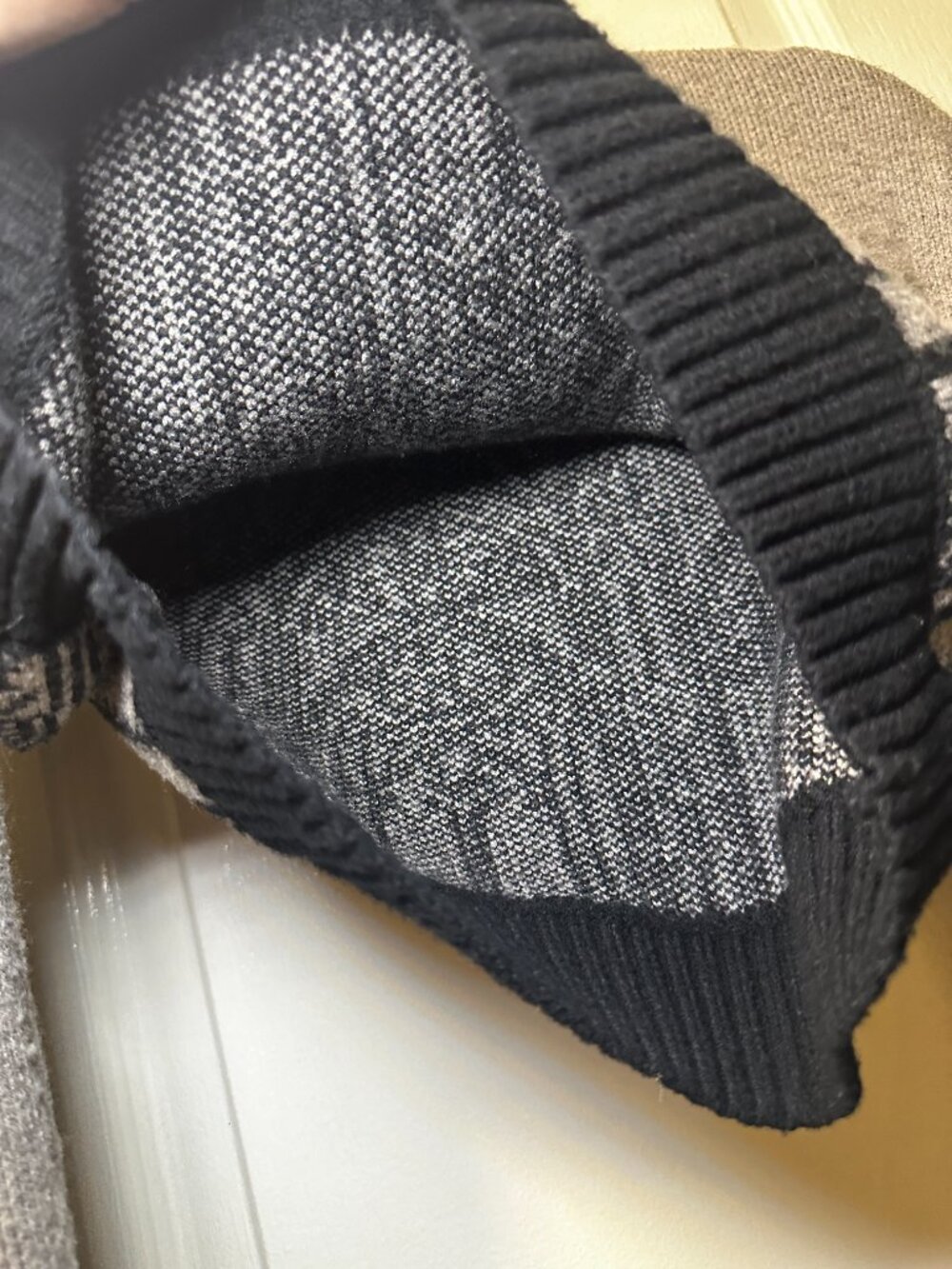 goth cathedral cropped knit sweater XS - Picture 4 of 4